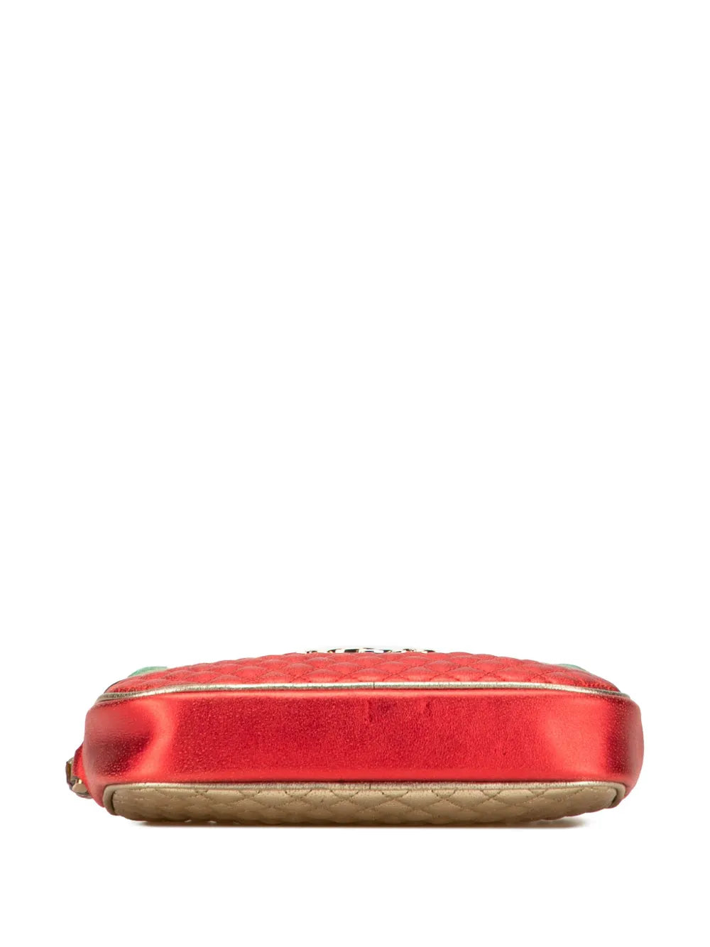 Pre-OwnedGucci Pre-Owned2000-2015 Laminated Nappa Trapuntata Wristlet clutch bag