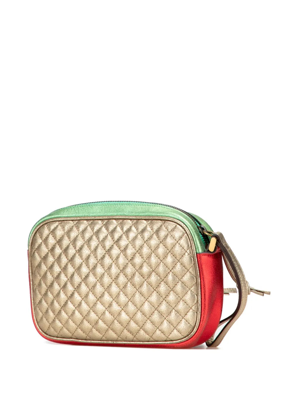 Pre-OwnedGucci Pre-Owned2000-2015 Laminated Nappa Trapuntata Wristlet clutch bag