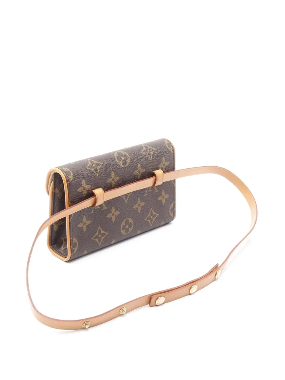 Pre-OwnedLouis Vuitton Pre-Owned2002 Monogram Pochette Florentine belt bag