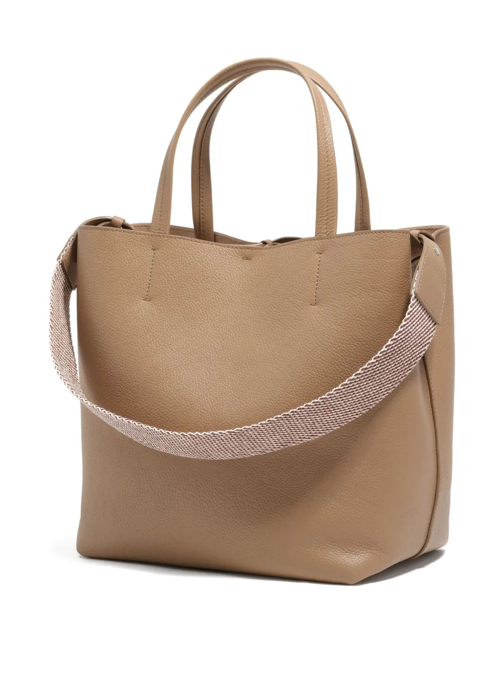 Bimba y Lolatextured-leather tote bag