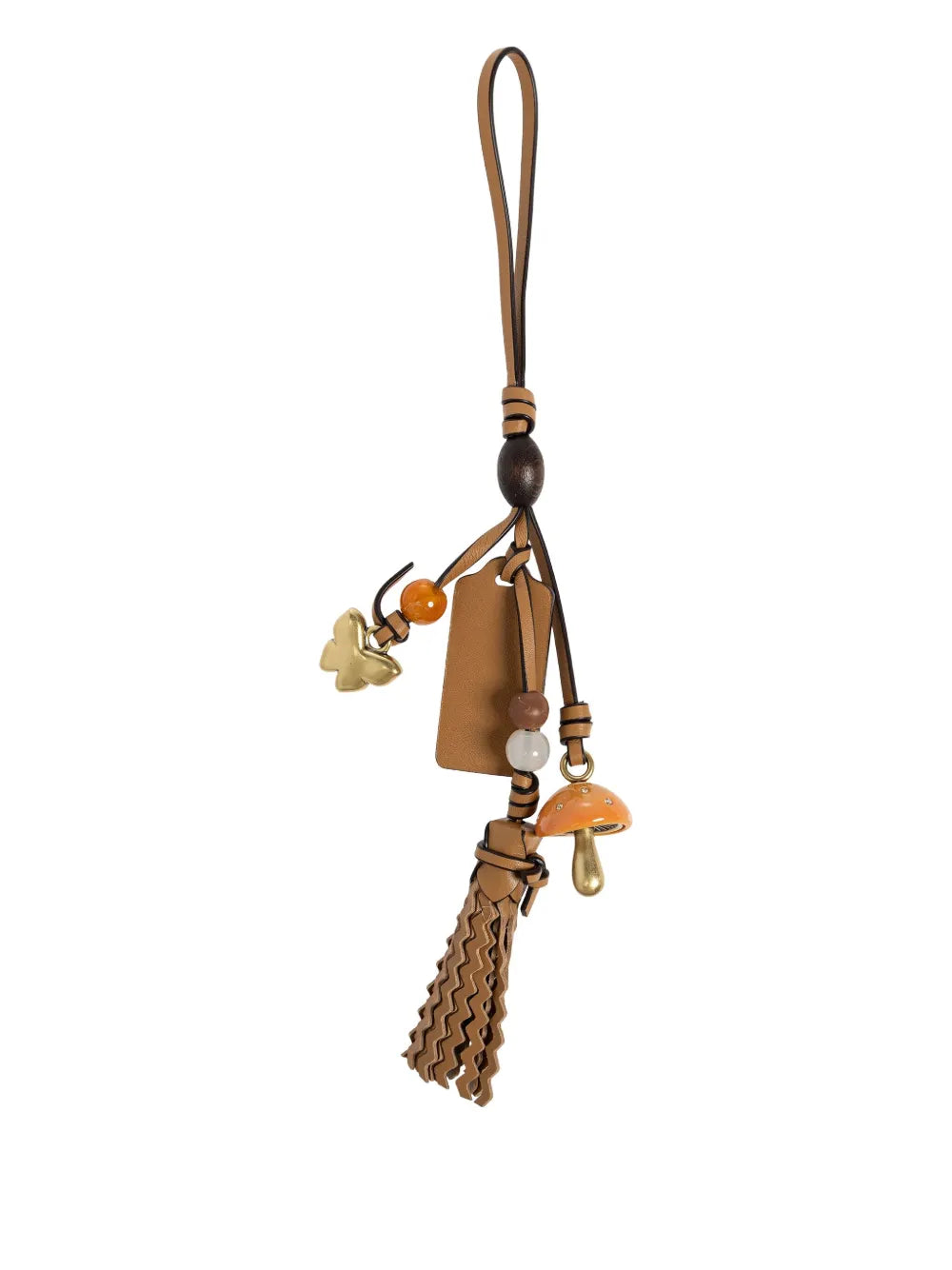 CoachMushroom Heritage bag charm