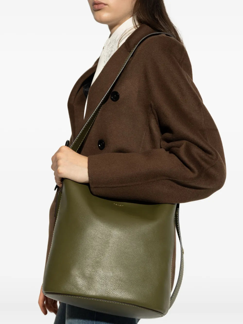 CoachBleecker adjustable strap bucket bag