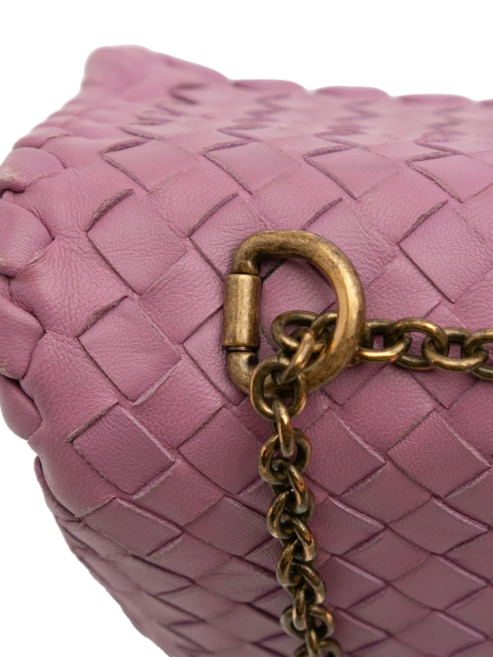 Pre-OwnedBottega Veneta Pre-Owned2012-2025 Baby Nappa Intrecciato Olimpia crossbody bag