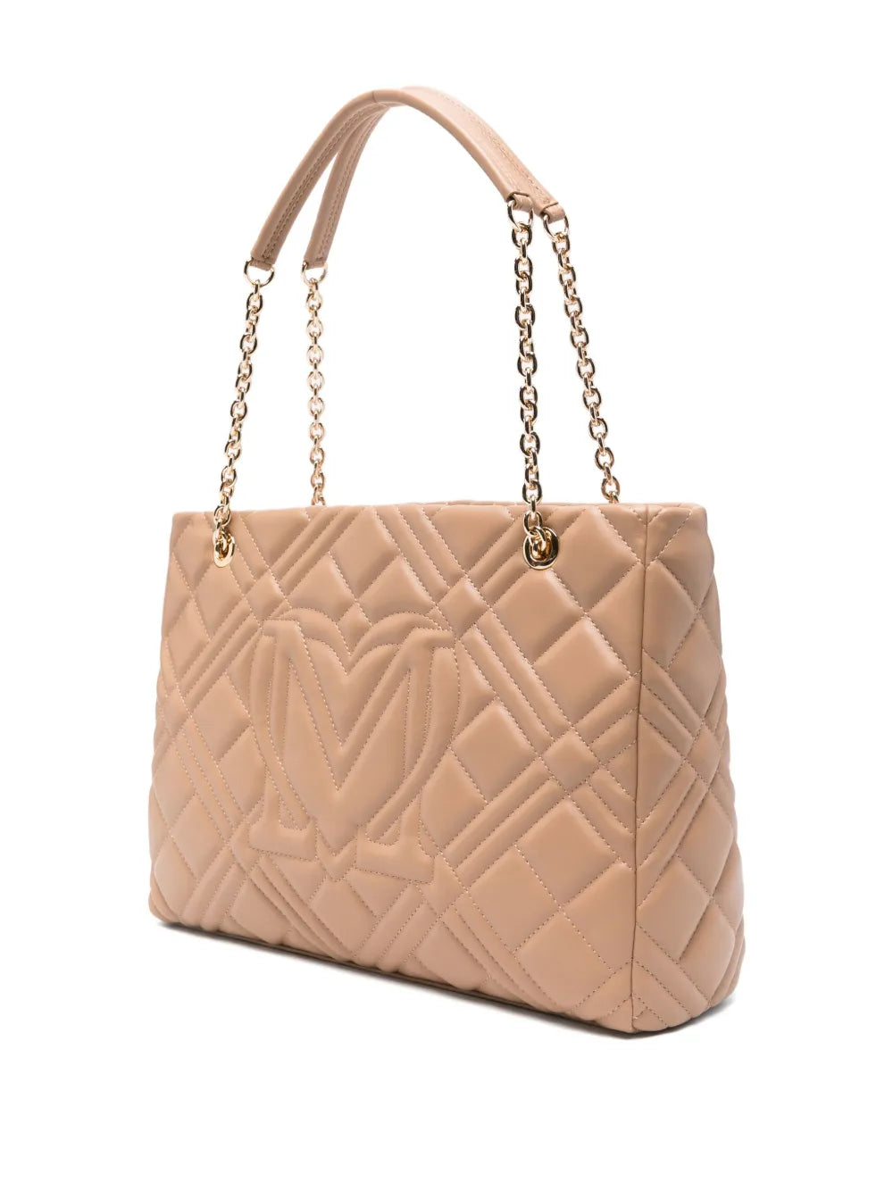 Love Moschinoquilted chain-strap shoulder bag