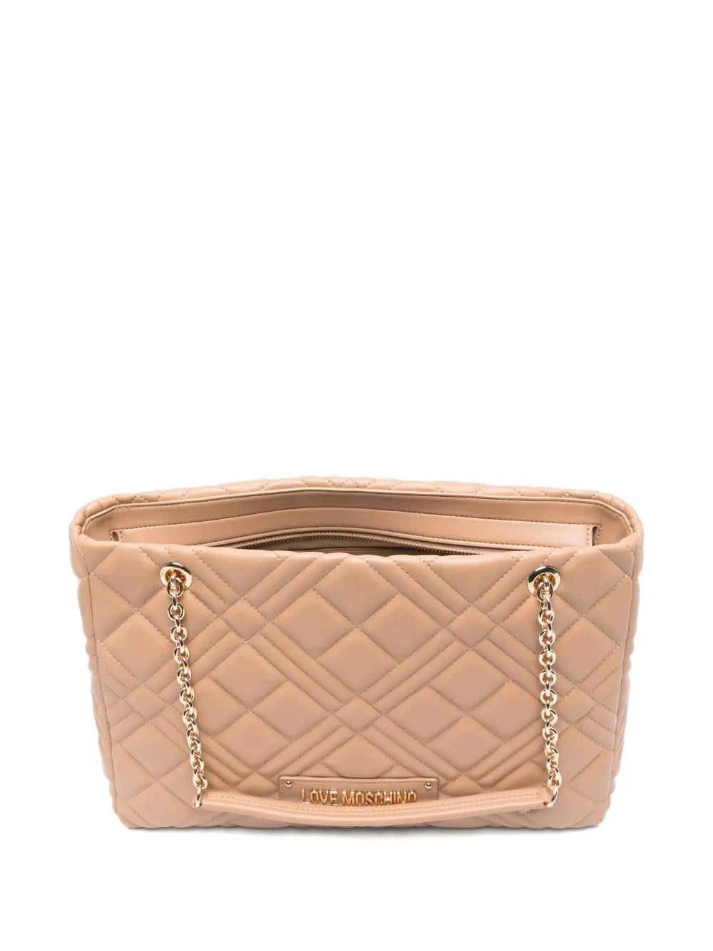 Love Moschinoquilted chain-strap shoulder bag