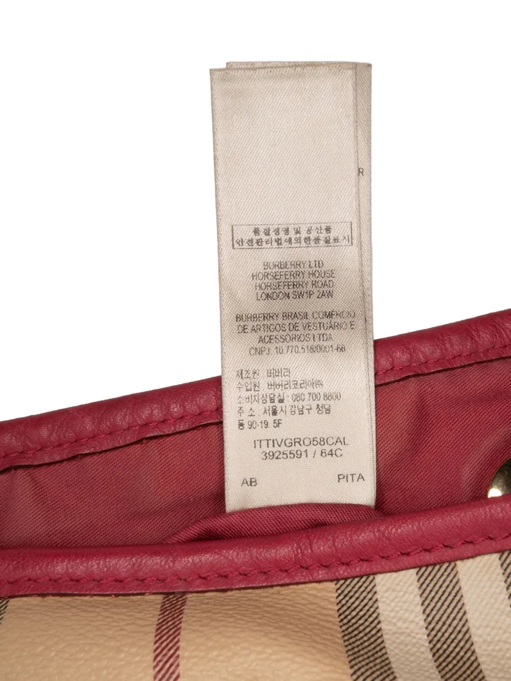 Pre-OwnedBurberry Pre-Owned2000-2017 Small Haymarket Check Coated Canvas Canterbury tote bag