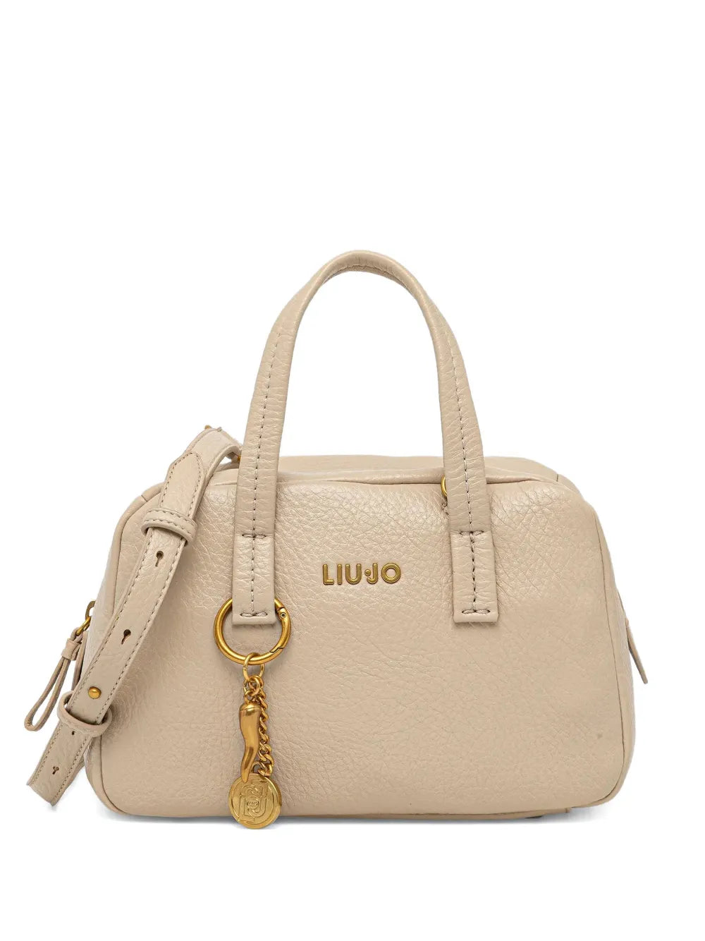 LIU JOtop-handle charm-detail satchel