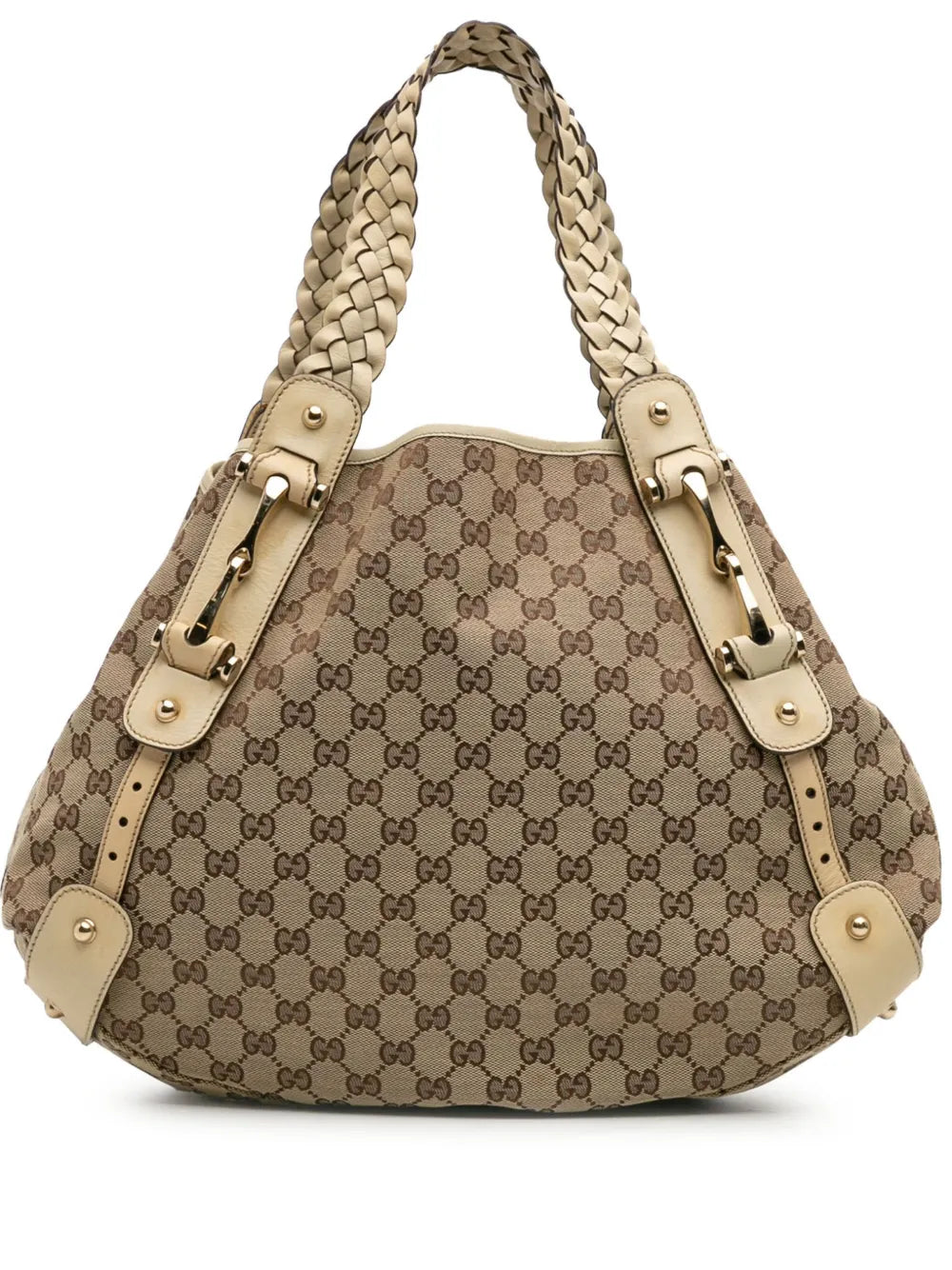 Pre-OwnedGucci Pre-Owned2016-2025 GG Canvas Horsebit Pelham shoulder bag