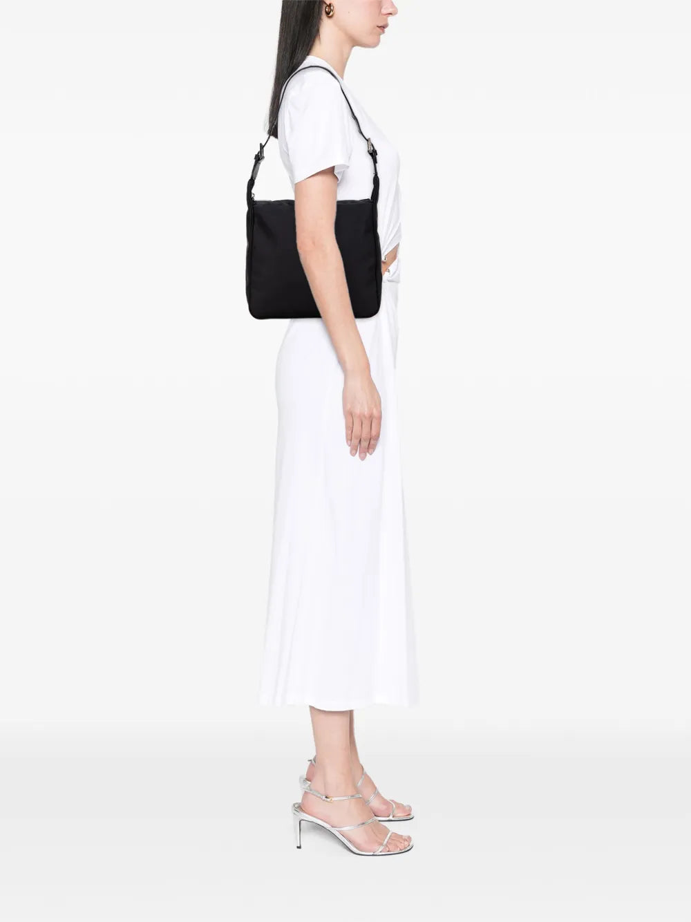 Pre-OwnedFendi Pre-Owned2000-2015 Nylon FF shoulder bag