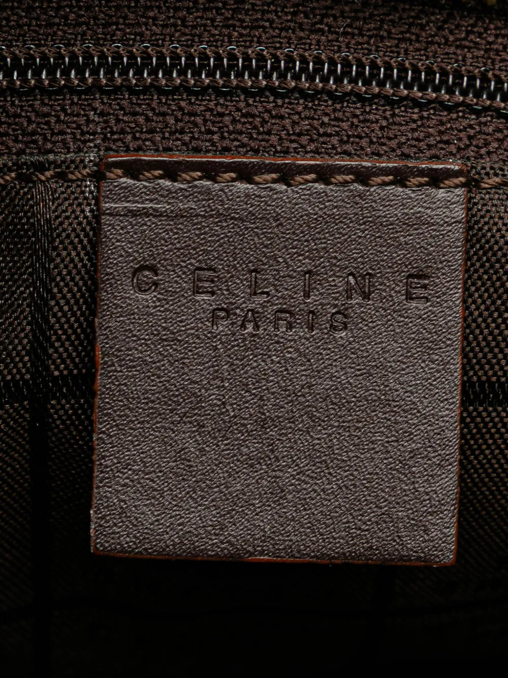 Pre-OwnedCeline Pre-Owned1999 C Macadam Canvas shoulder bag