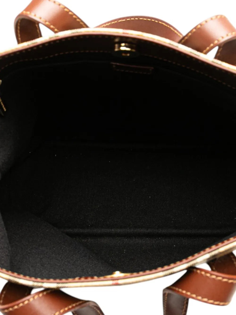 Pre-OwnedBurberry Pre-Owned2000-2017 Haymarket Check Coated Canvas tote bag