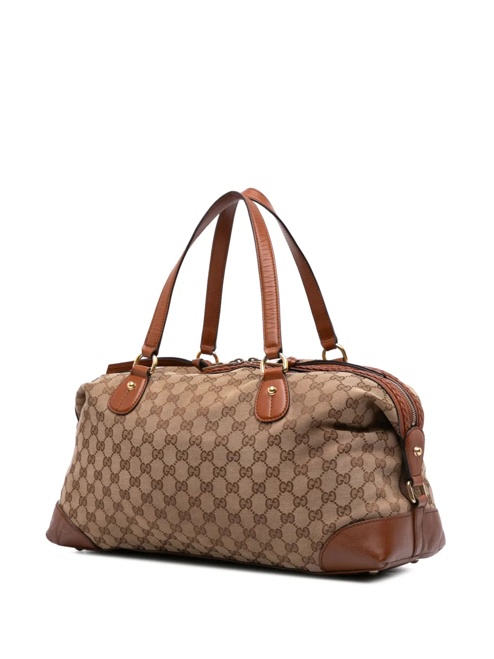 Pre-OwnedGucci Pre-Owned2016-2025 GG Canvas Brick Lane satchel