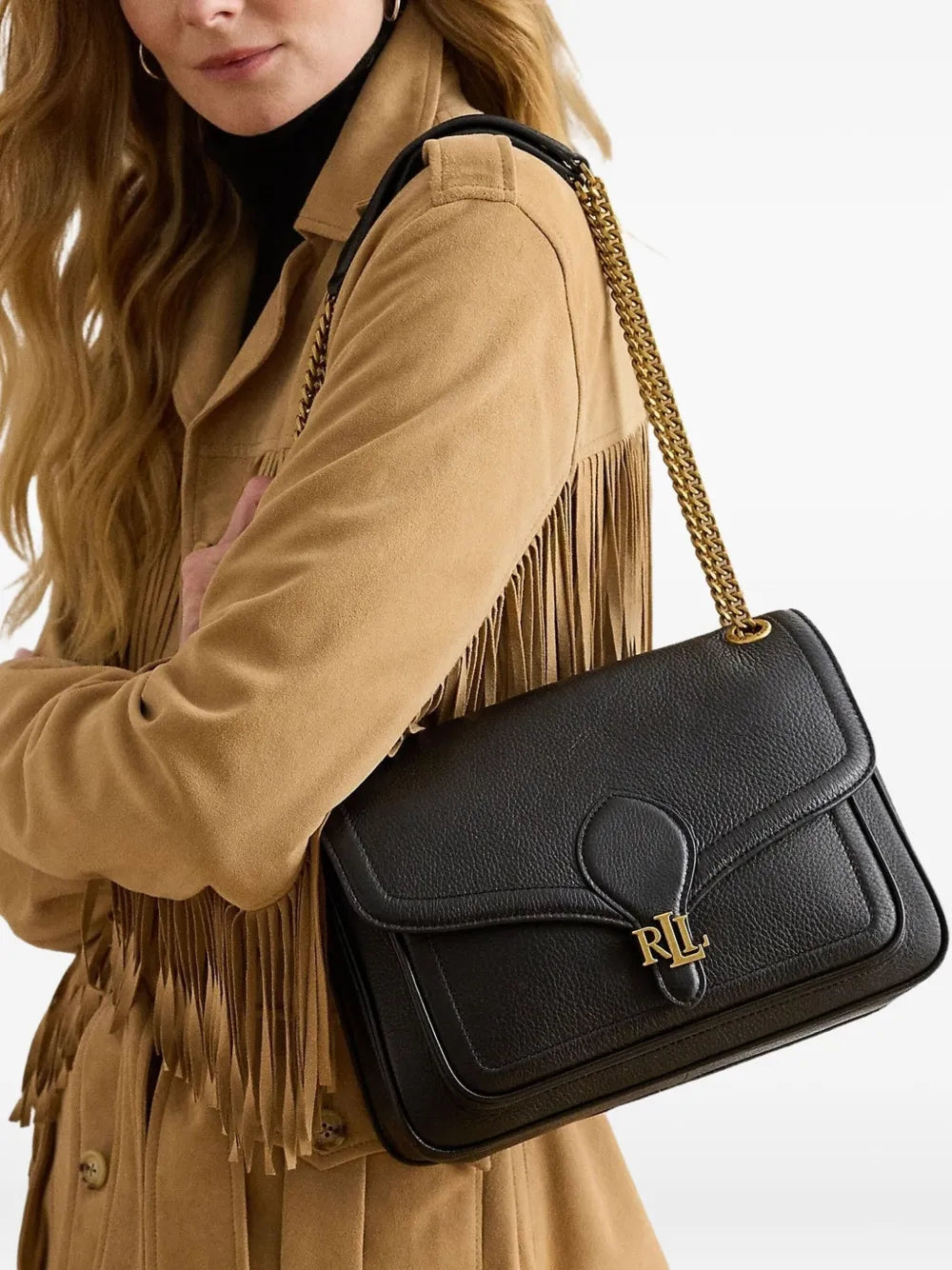 Lauren Ralph Laurenmedium Bradley leather shoulder bag