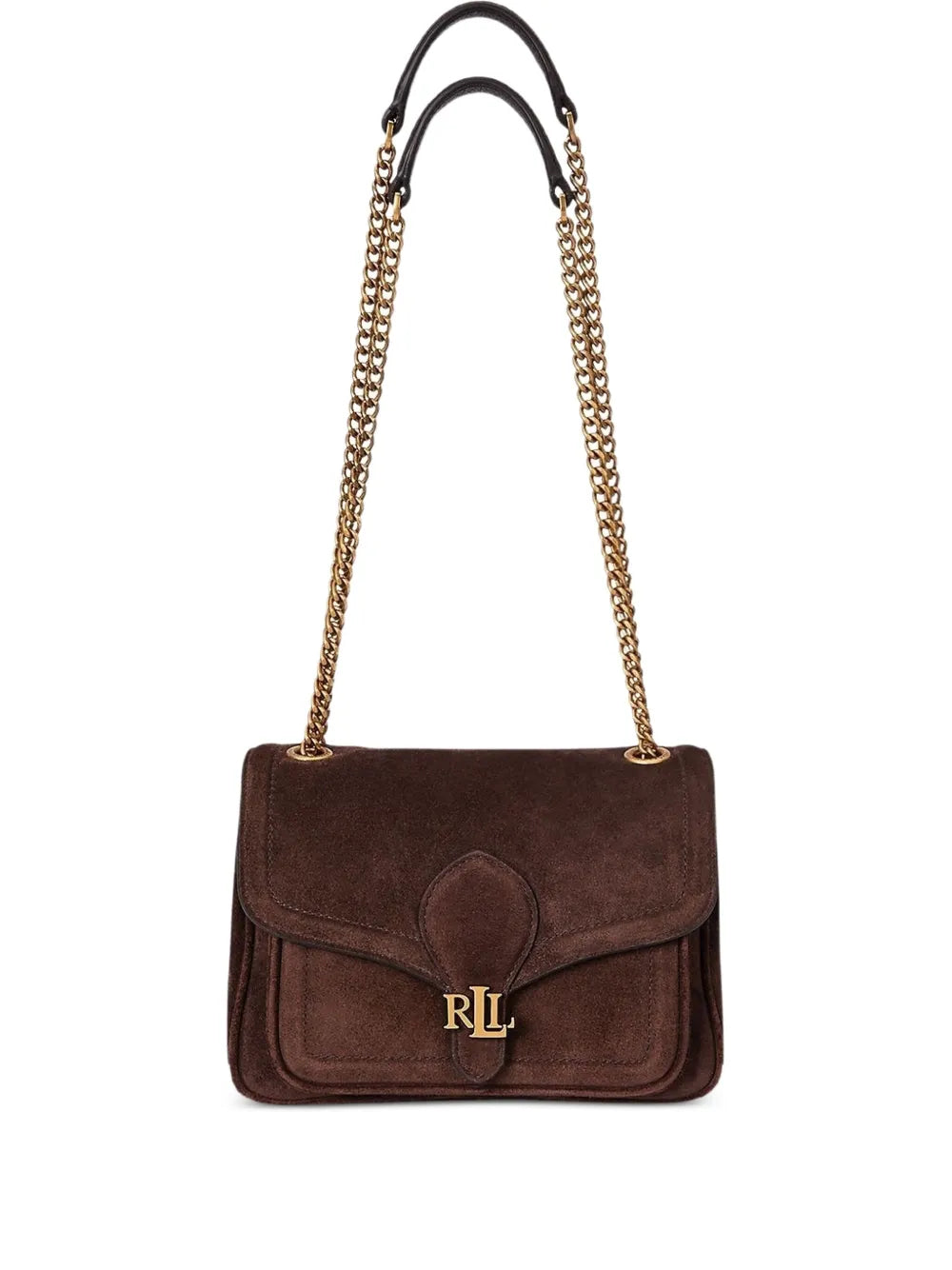 Lauren Ralph Laurensmall Bradley suede shoulder bag