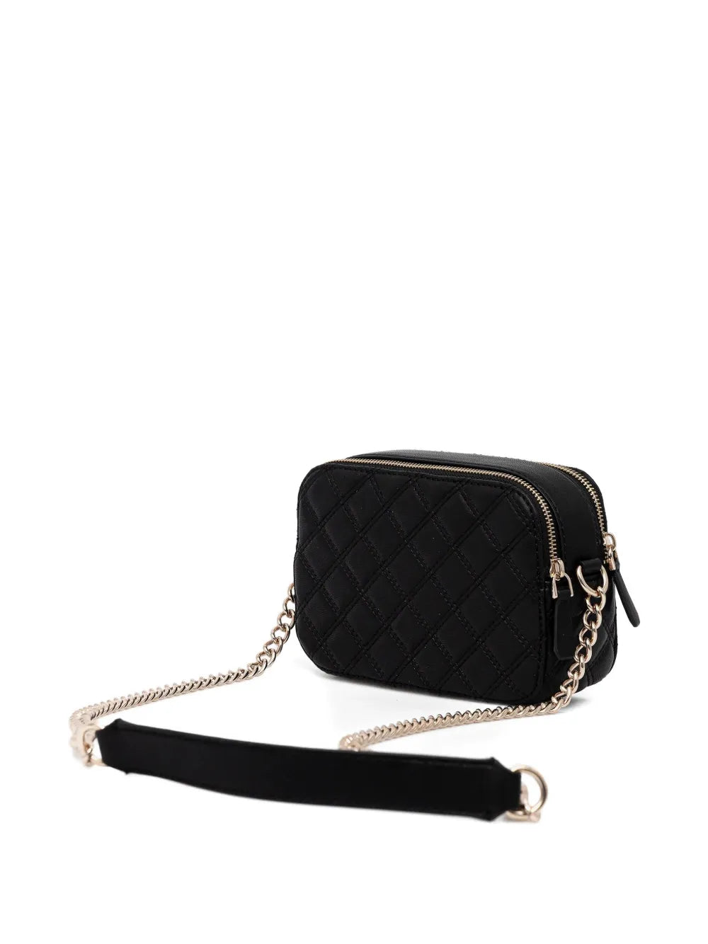 GUESS USAquilted-design chain-strap crossbody bag