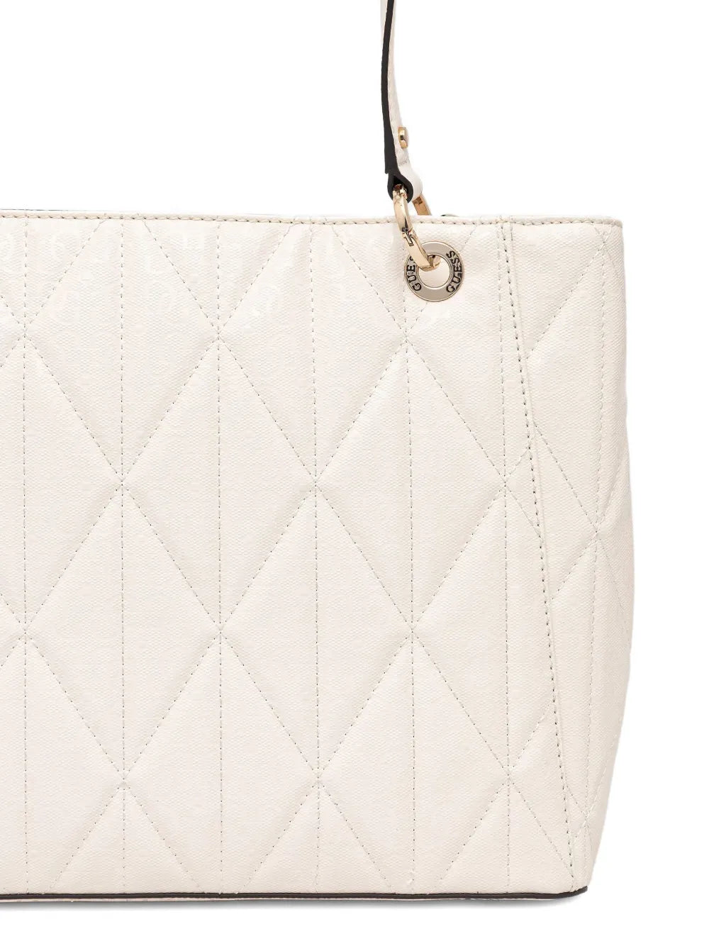 GUESS USAquilted charm tote bag