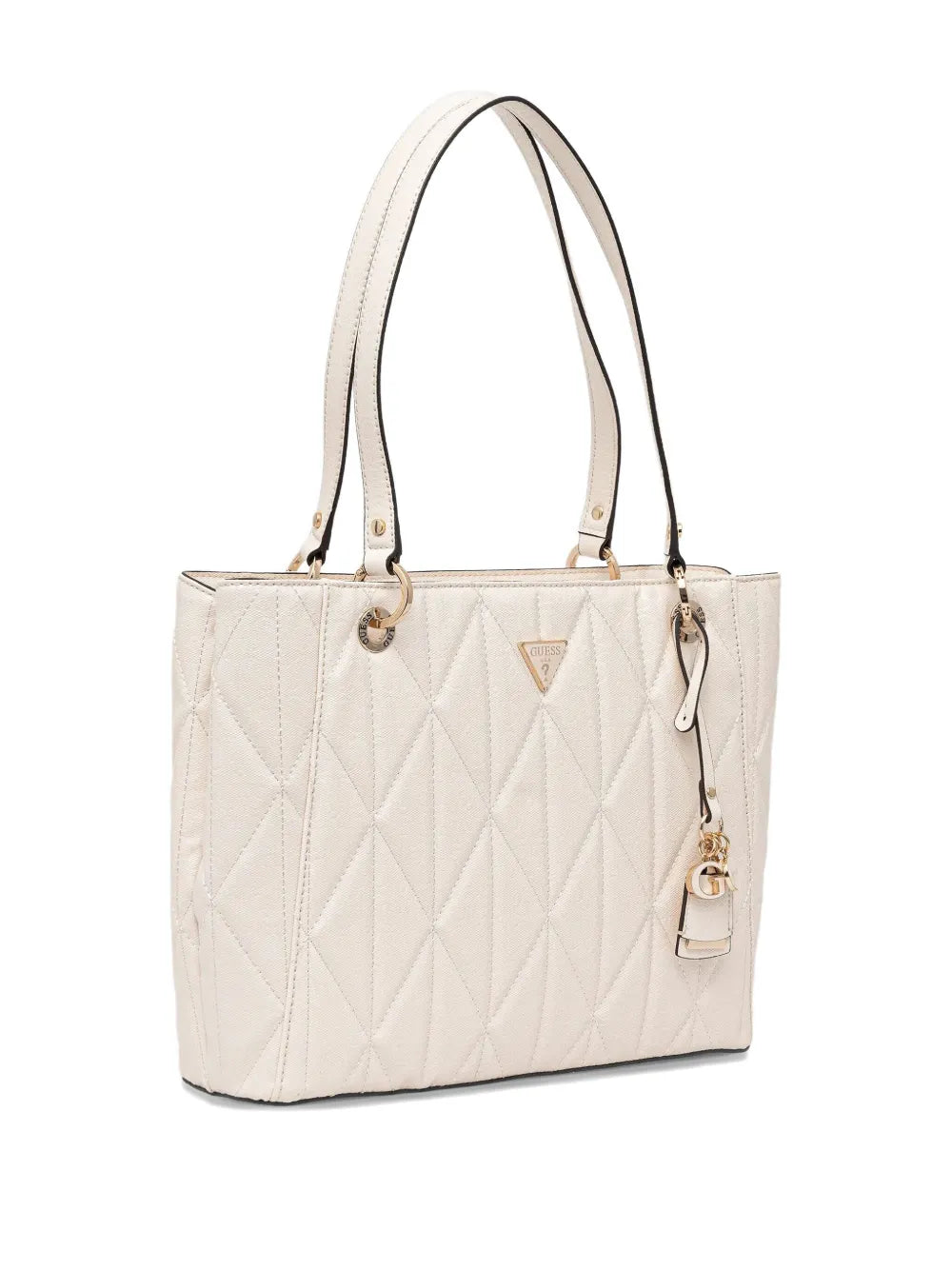 GUESS USAquilted charm tote bag