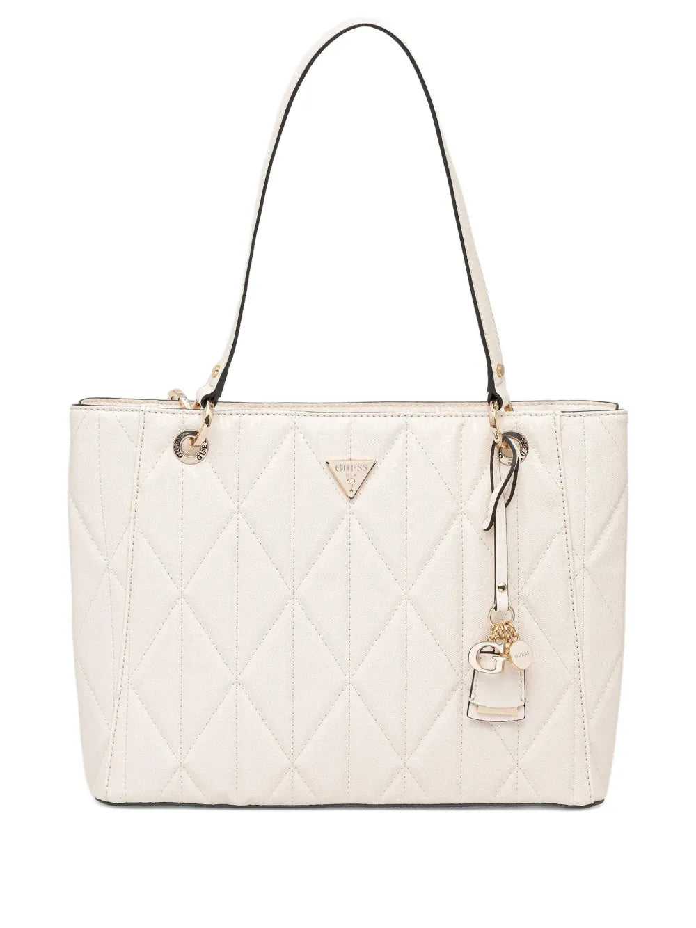 GUESS USAquilted charm tote bag