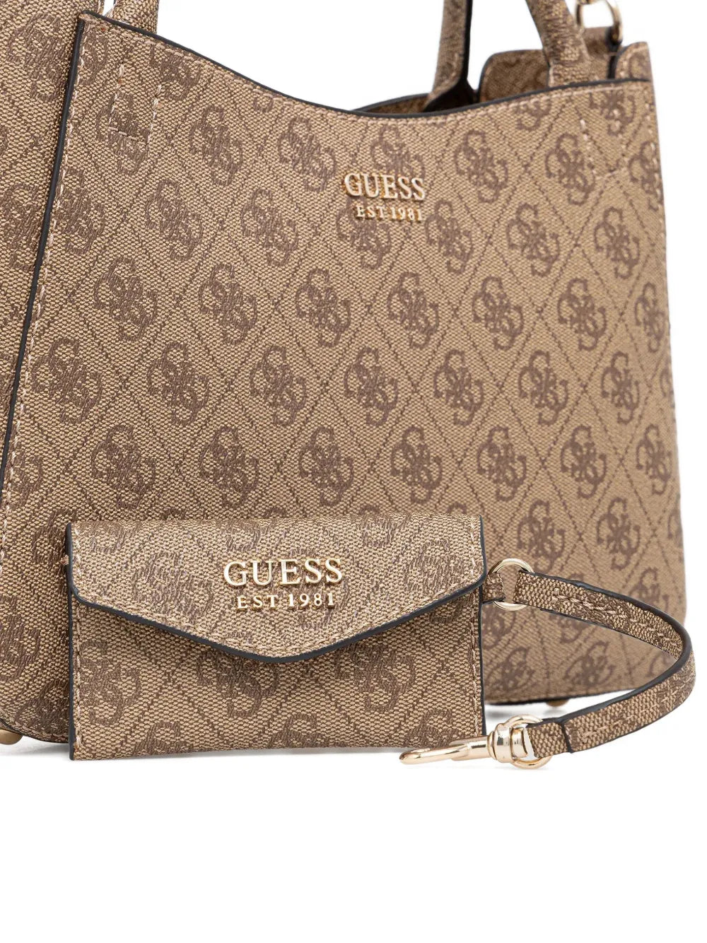 GUESS USAmonogram top-handles tote bag
