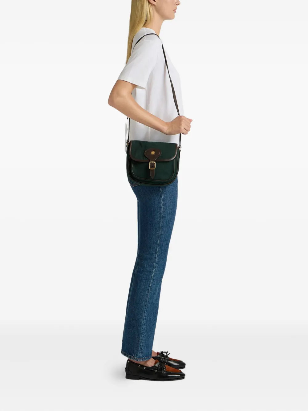 BallyB-Light buckle cross body bag