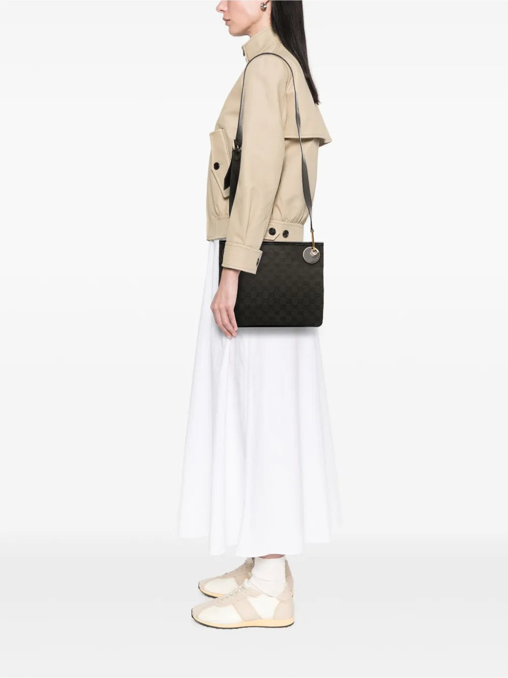 Pre-OwnedGucci Pre-Owned2000-2015 GG Canvas Eclipse crossbody bag