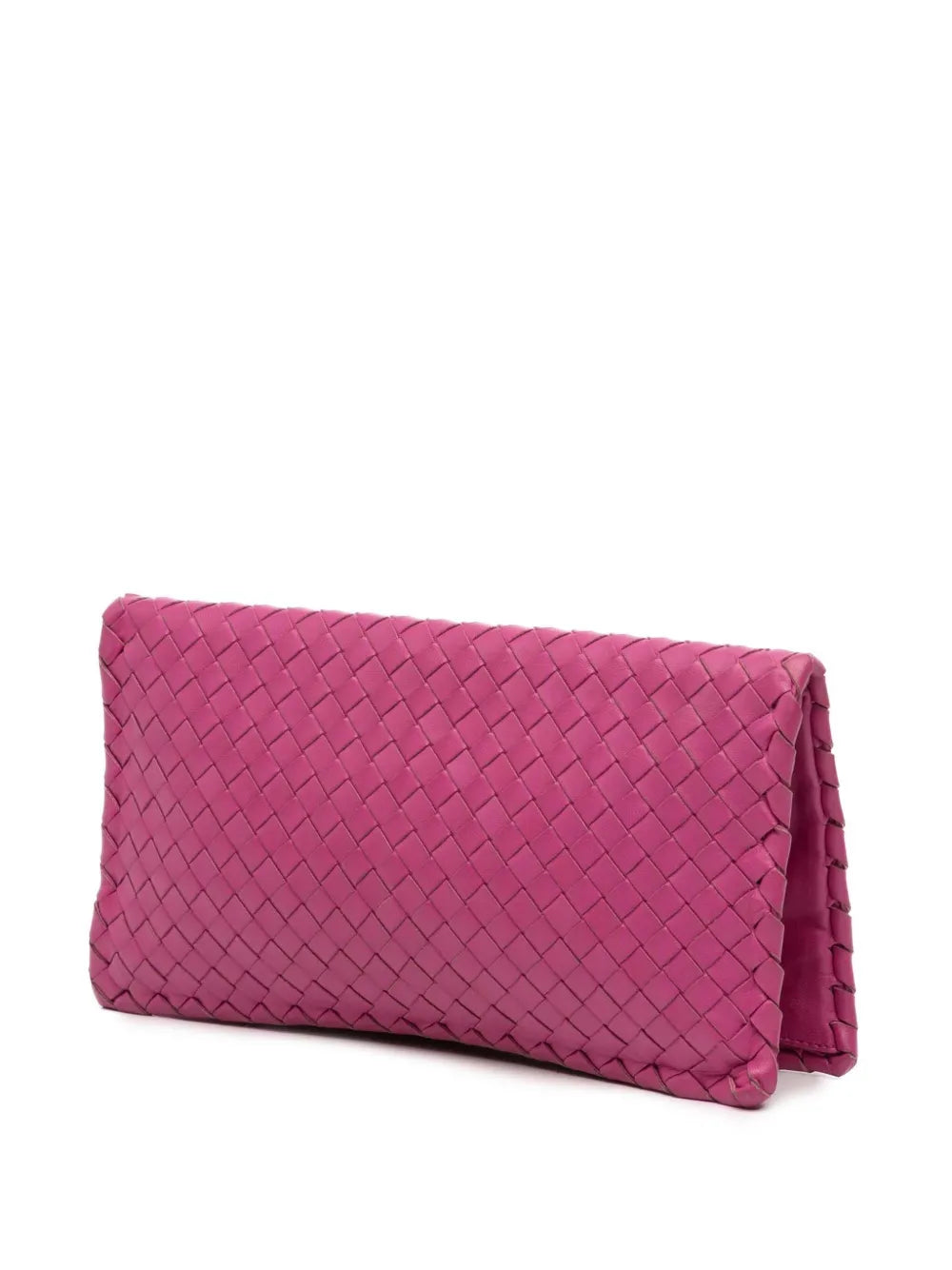 Pre-OwnedBottega Veneta Pre-Owned2011 Nappa Intrecciato Turn Lock clutch bag