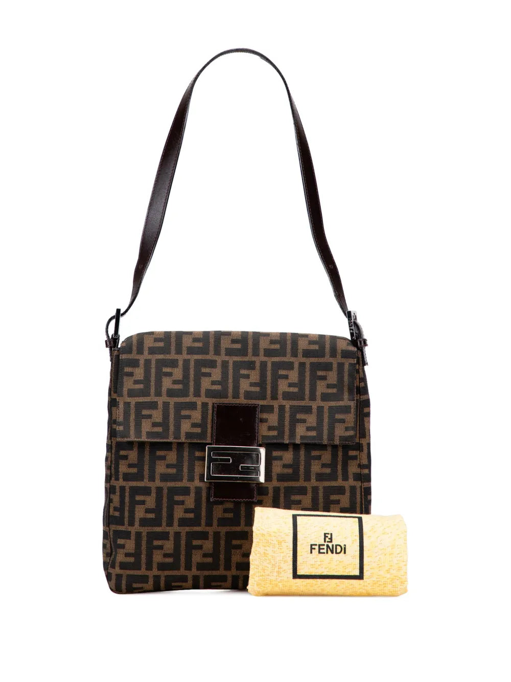 Pre-OwnedFendi Pre-Owned20th Century Zucca Canvas shoulder bag