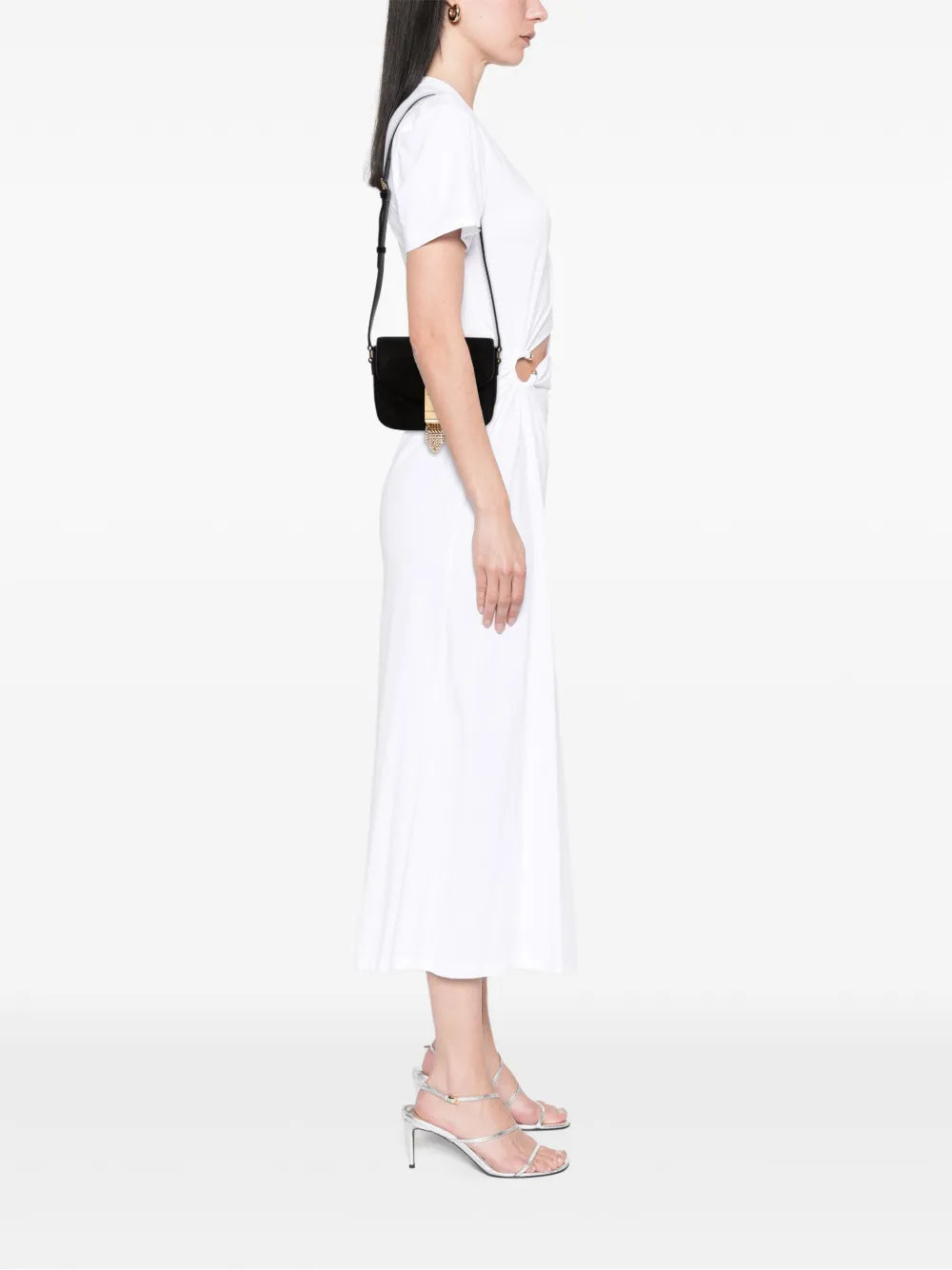 Pre-OwnedCeline Pre-Owned2019 Small Suede Pampille C Bag crossbody bag