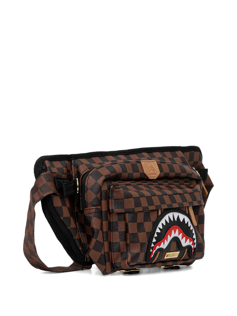 Spraygroundchecked-pattern belt bag