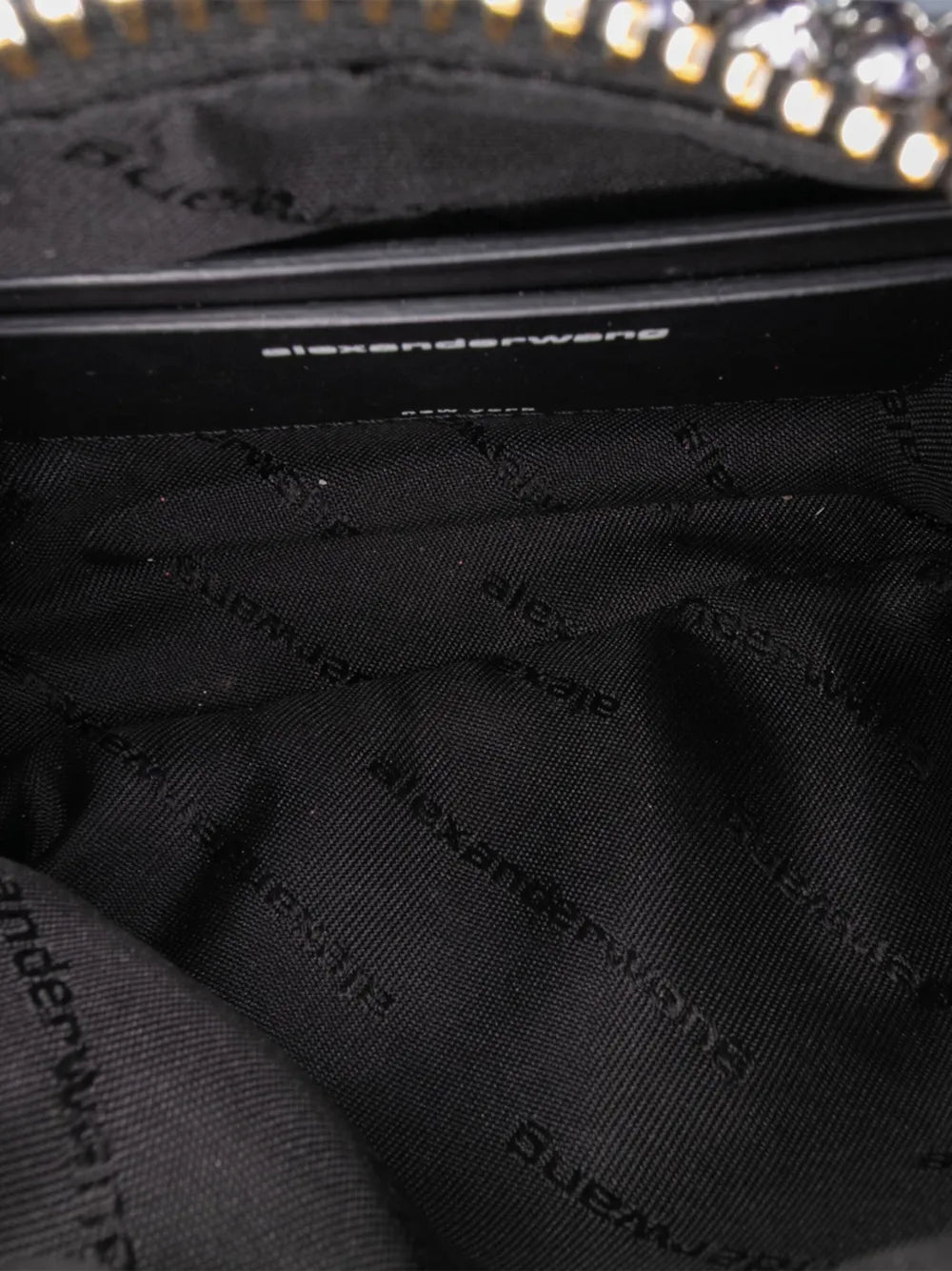 Pre-OwnedPre-Owned Alexander Wang2010-2025 Mesh Crystal Heiress Pouch handbag