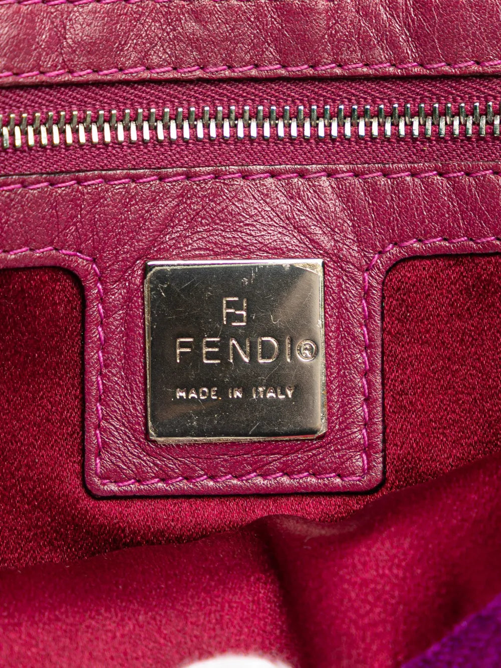Pre-OwnedFendi Pre-Owned20th Century Zucca Nylon crossbody bag