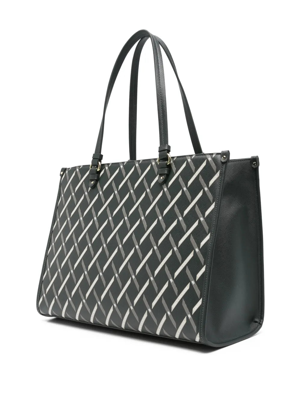 Armani Exchangegeometric-pattern tote bag
