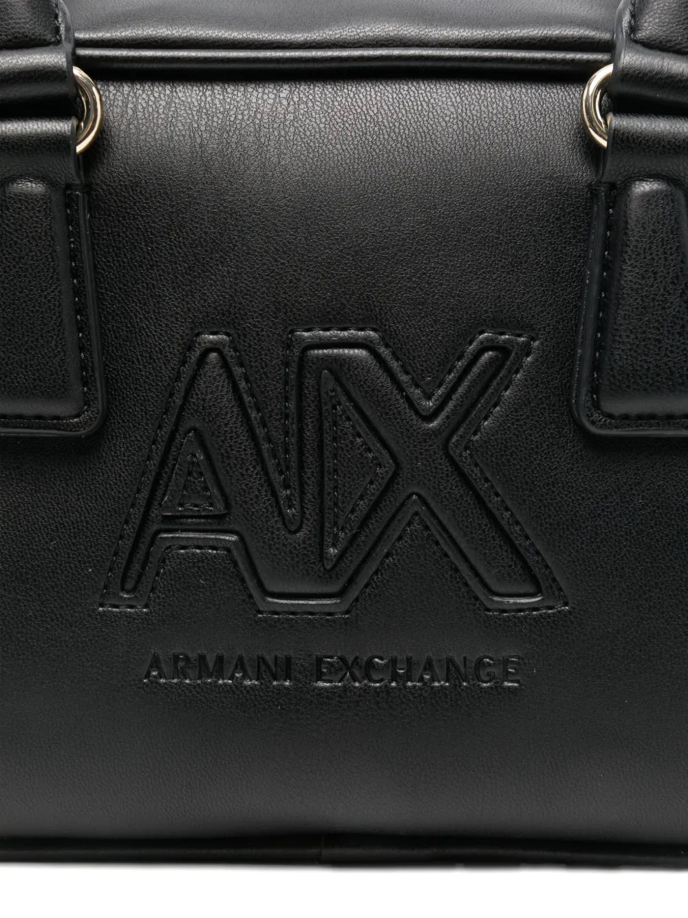 Armani Exchangelogo-embossed tote bag