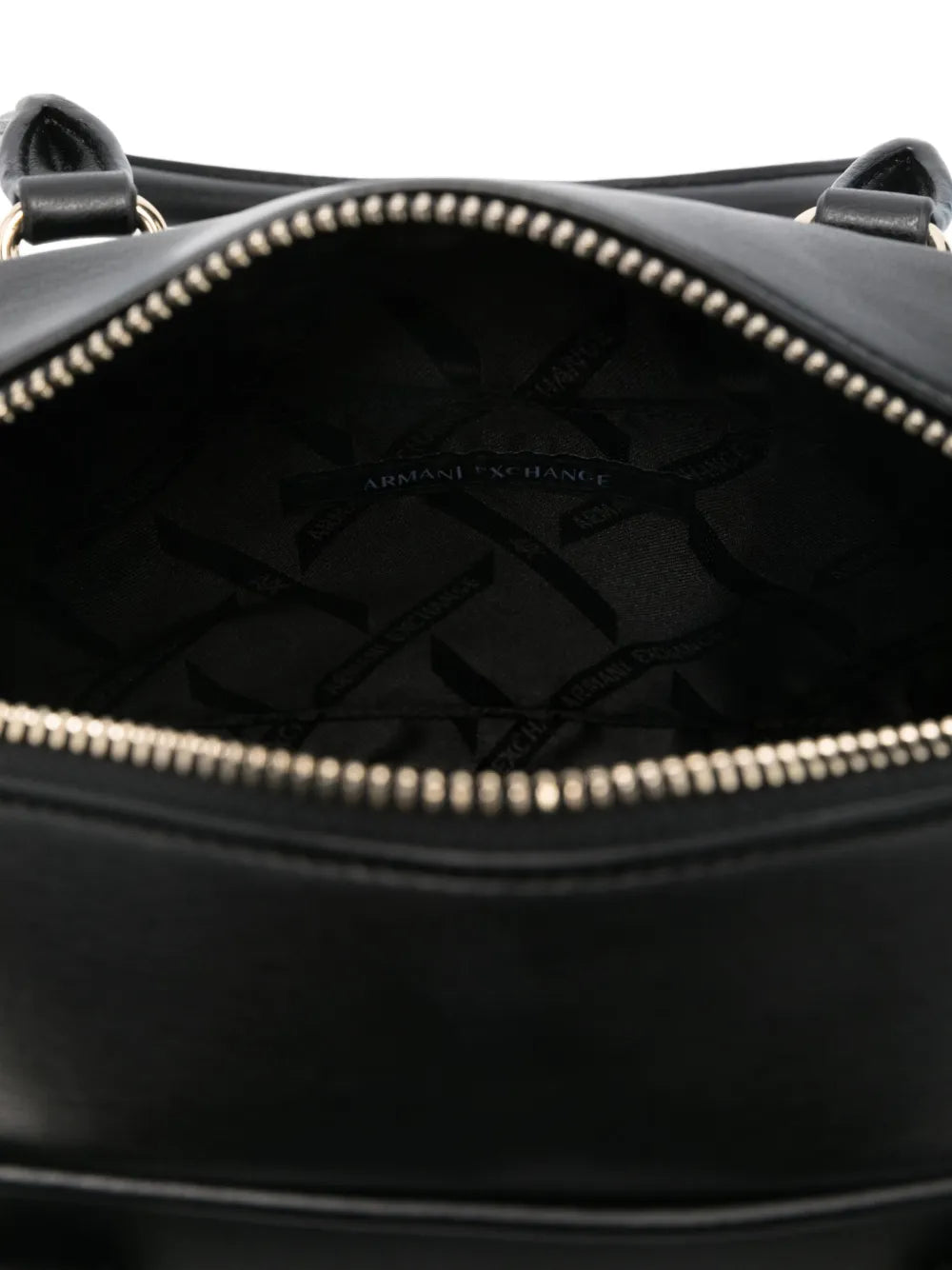 Armani Exchangelogo-embossed tote bag
