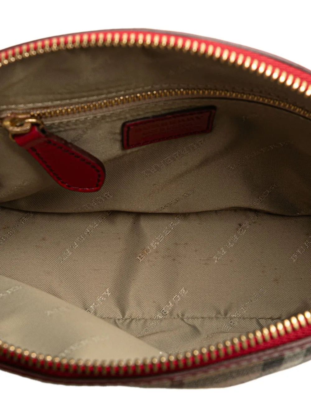 Pre-OwnedBurberry Pre-Owned2000-2017 Haymarket Check Coated Canvas crossbody bag