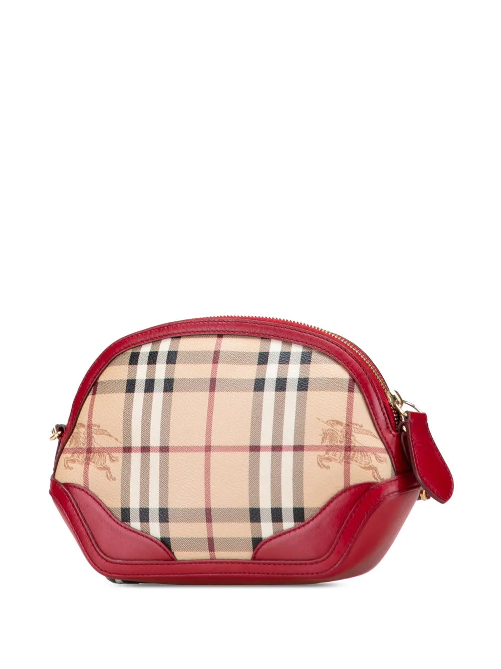 Pre-OwnedBurberry Pre-Owned2000-2017 Haymarket Check Coated Canvas crossbody bag