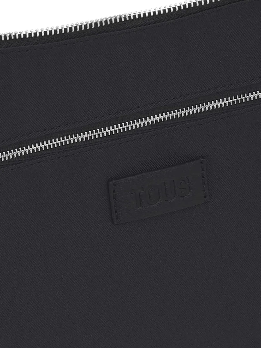 TOUSembossed zipped shoulder bag