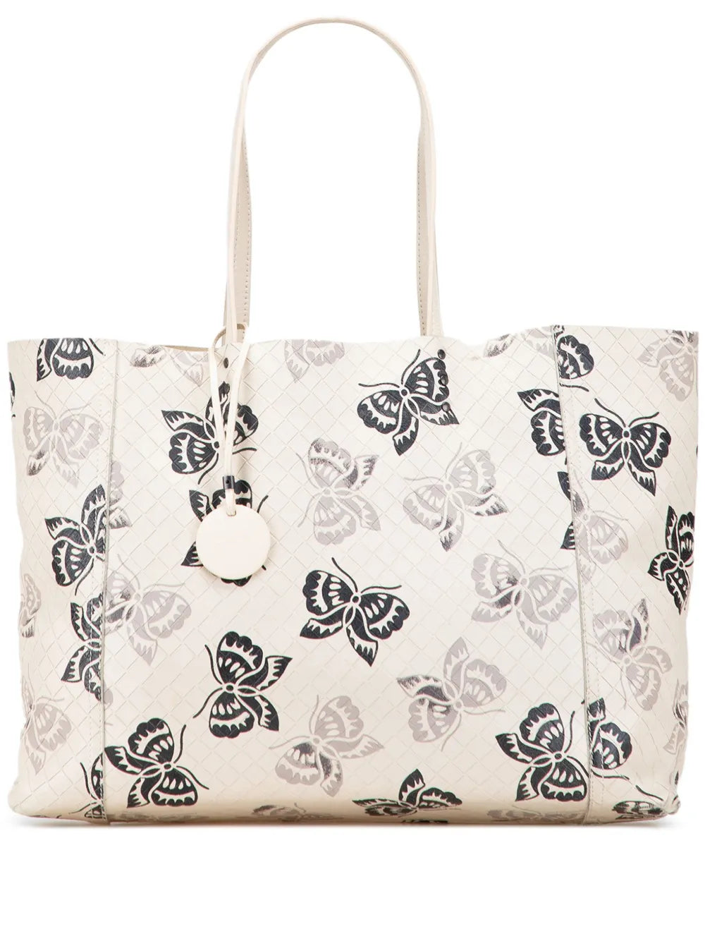 Pre-OwnedBottega Veneta Pre-Owned2012-2025 Nappa Intrecciomirage Butterfly tote bag