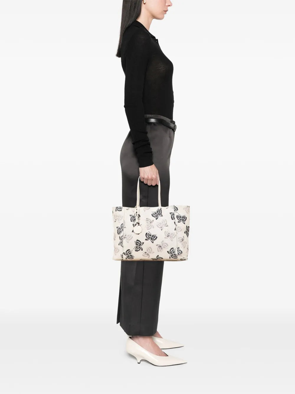Pre-OwnedBottega Veneta Pre-Owned2012-2025 Nappa Intrecciomirage Butterfly tote bag