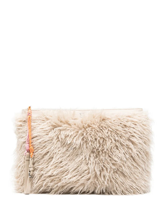 TWINSETwrist-strap clutch bag
