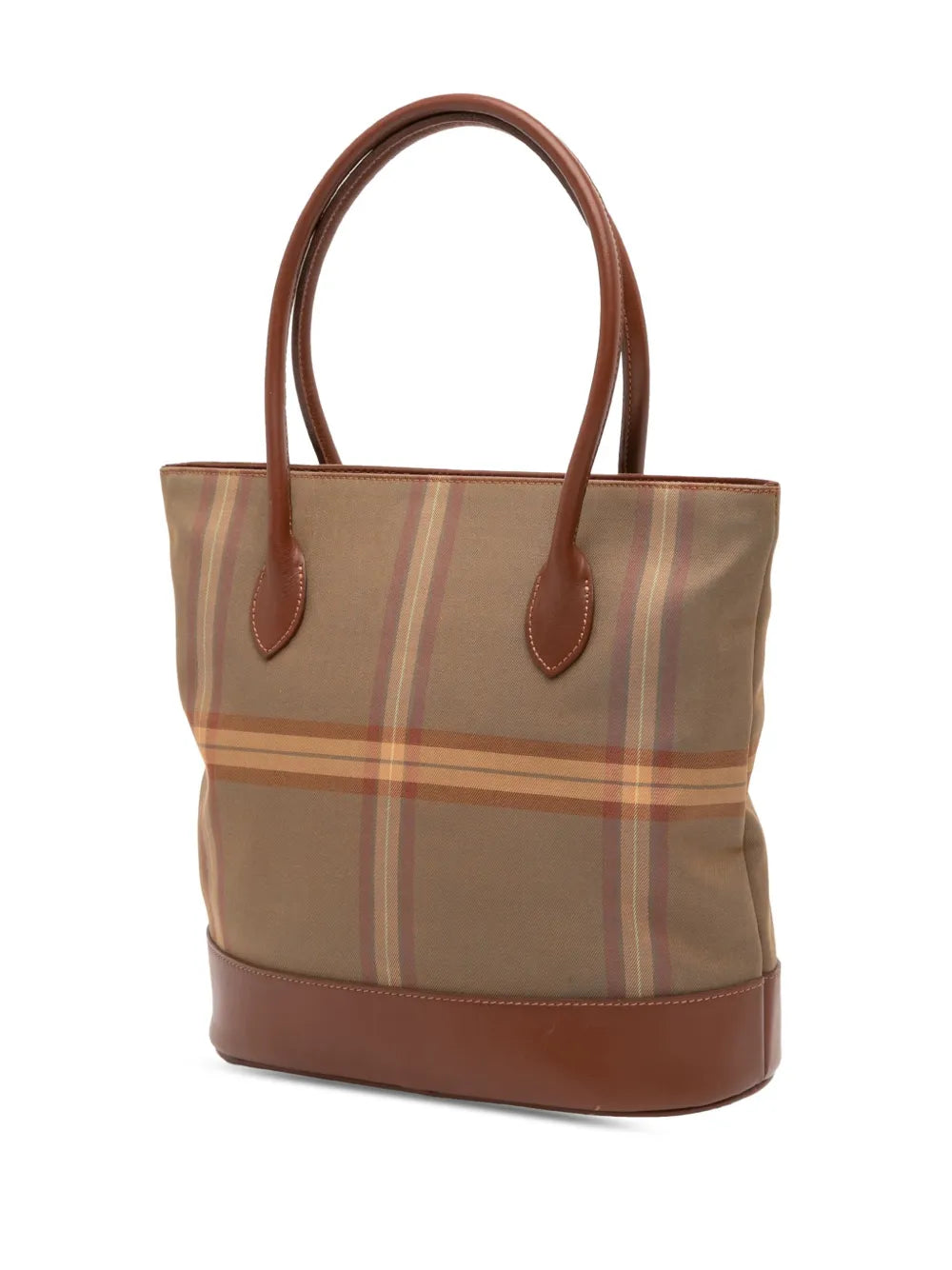 Pre-OwnedBurberry Pre-Owned20th Century Vintage Check Canvas bucket bag