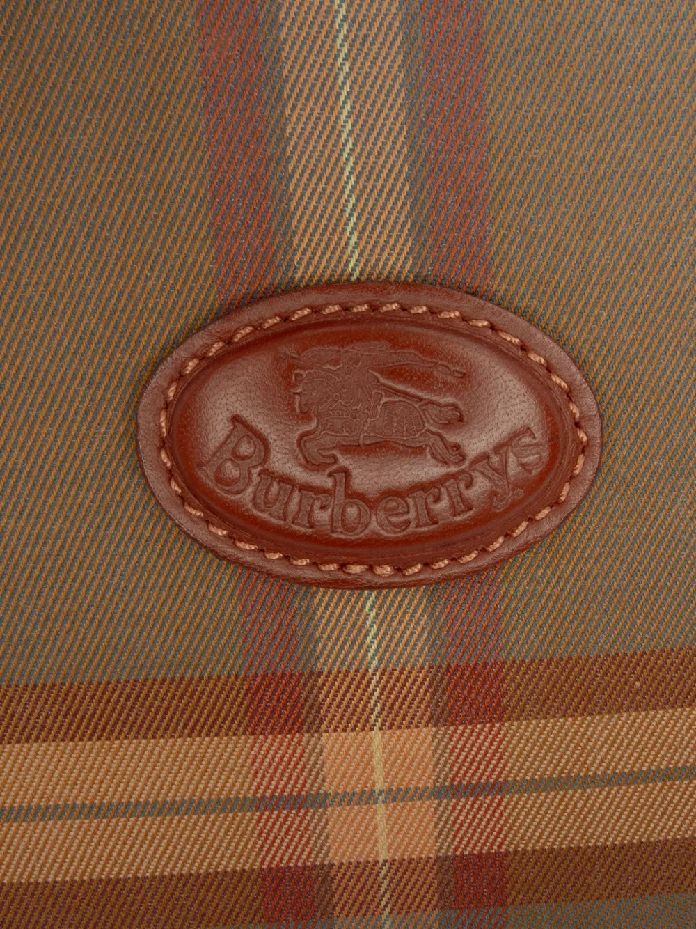 Pre-OwnedBurberry Pre-Owned20th Century Vintage Check Canvas bucket bag