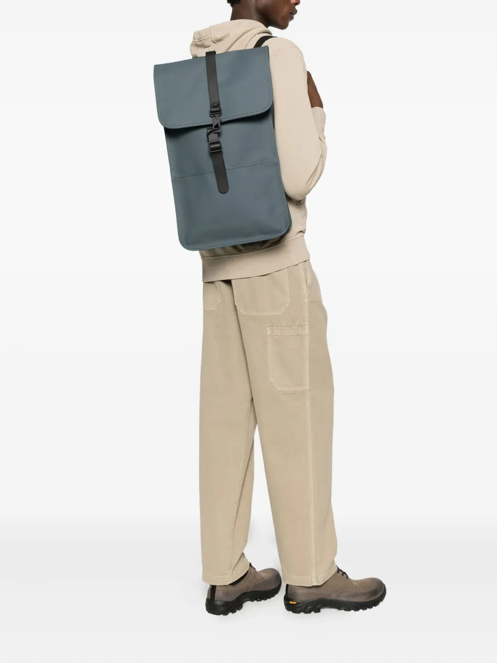 Rainsbuckle-strap backpack
