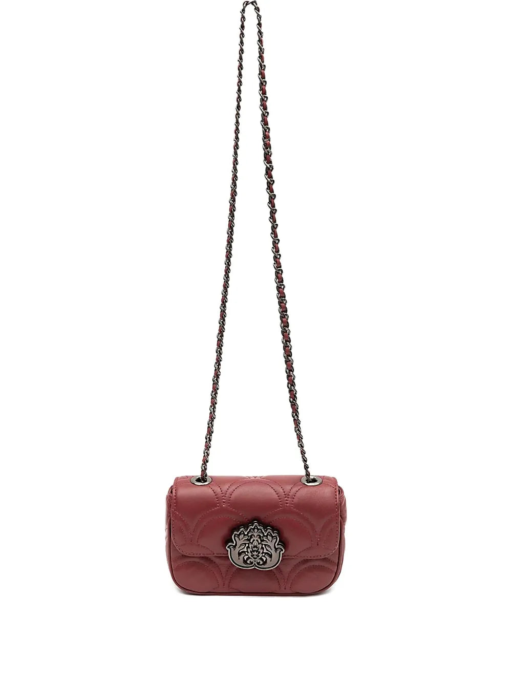 IslaSirena quilted emblem chain shoulder bag