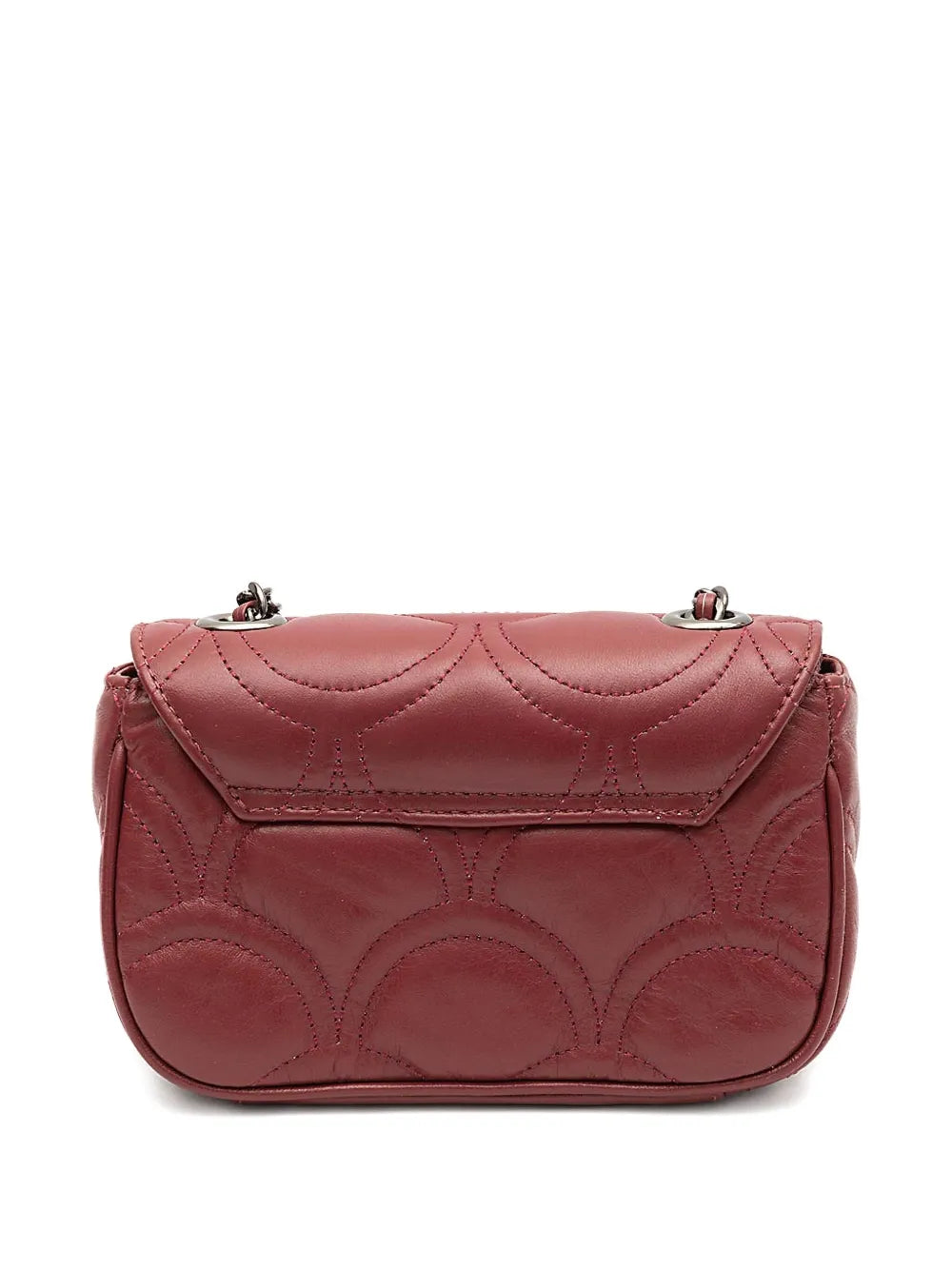 IslaSirena quilted emblem chain shoulder bag