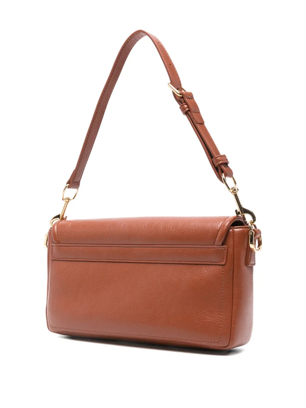 Love MoschinoLocked In logo-plaque shoulder bag