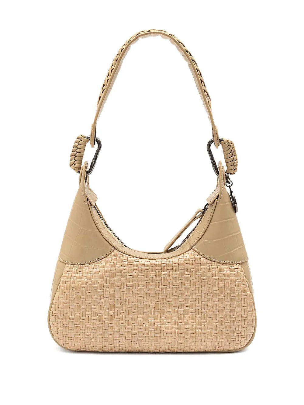 Islawoven embossed shoulder bag