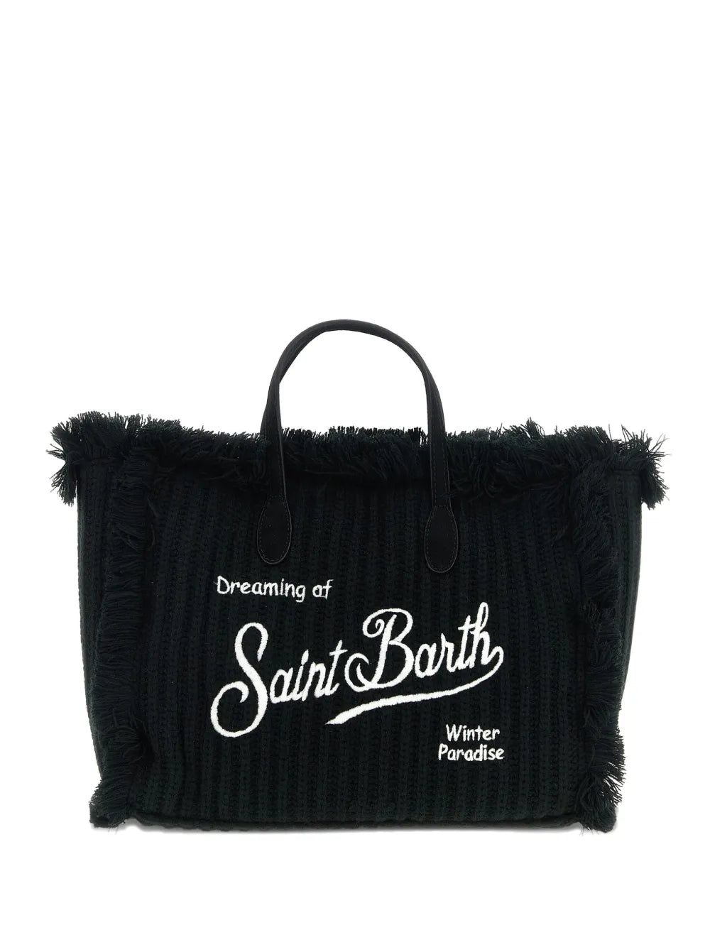 MC2 Saint BarthColette fringed wool tote bag