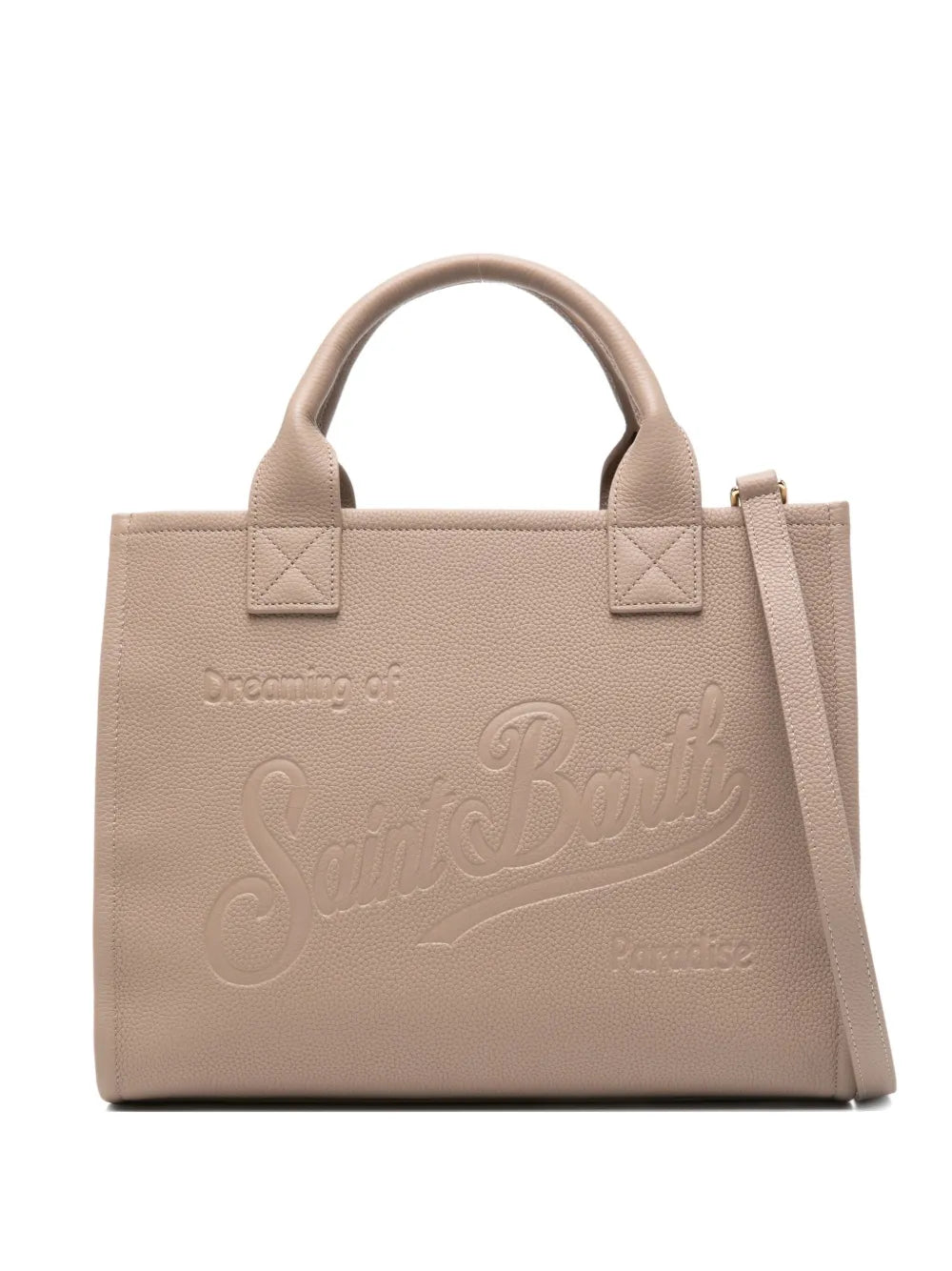 MC2 Saint Barthlarge Vanity leather tote bag