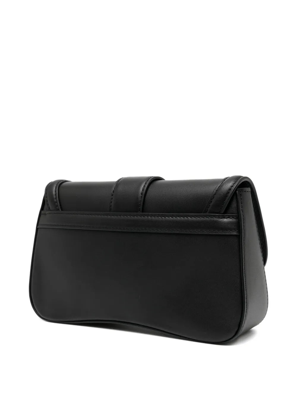 agn b. logo-plaque crossbody bag